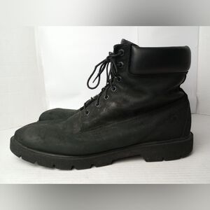 Timberland black Nubuck Leather 6” Premium waterproof boots,Men Sz 13
